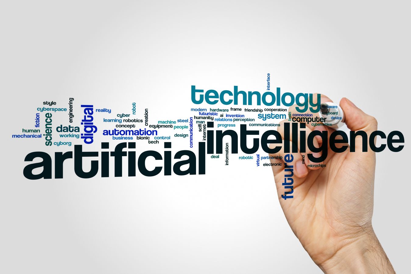 Visualisierung der Rolle von Künstlicher Intelligenz im Projektmanagement mit Fokus auf Planung, Budget und Ressourcen.
